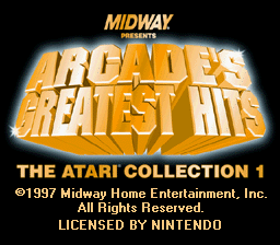 Play Arcade’s Greatest Hits – The Atari Collection 1 Online