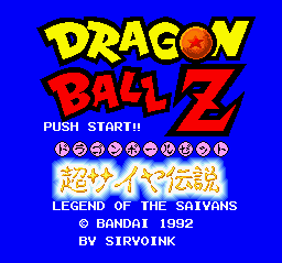 Play Dragon Ball Z – Super Saiya Densetsu (english translation) Online