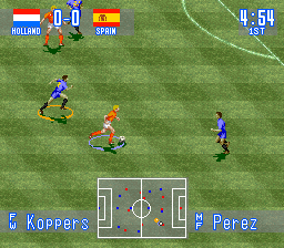 Play SNES International Superstar Soccer Deluxe (Europe) Online in your browser