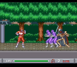 power rangers the movie snes