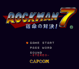 Play Rockman 7 (english translation) Online