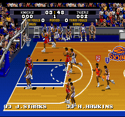 Play Tecmo Super NBA Basketball Online